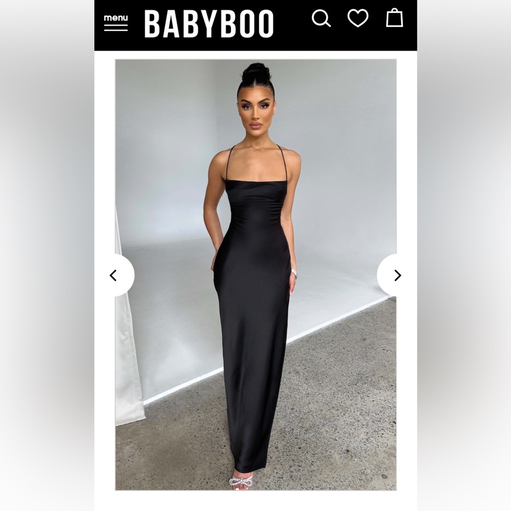Women's Black Maxi Dress